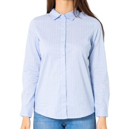Chemise Bleue à rayures Femme JDY Mio
