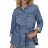 Chemise Bleu Femme Only Kenya