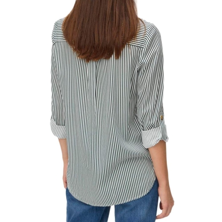 Chemise Vert/Blanc Femme Vero Moda Bumpy
