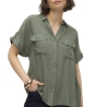 Chemise Verte Femme Vero Moda Bumpy