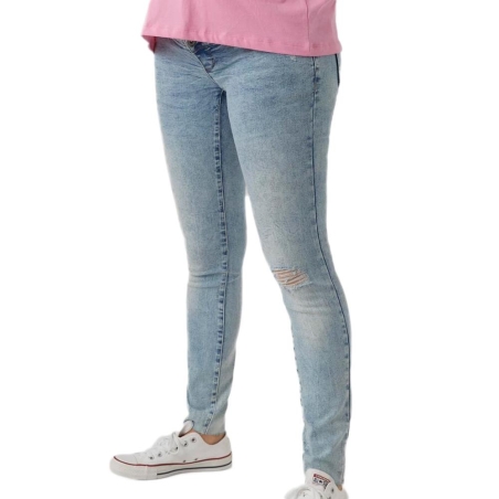 Jean Slim Bleu Femme Mamalicious Barka