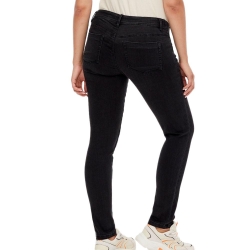 Jean Slim Noir de Grossesse Mamalicious Elastics