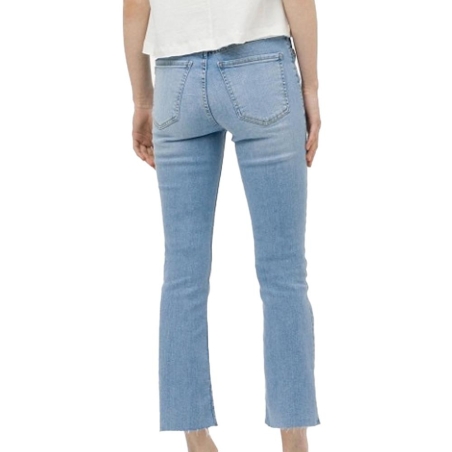 Jean Bleu clair Cropped Femme Tiffosi Megan