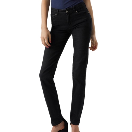 Jean Straight Noir Femme Vero Moda 10284791