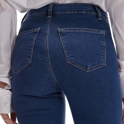 Jean Bleu Femme Topshop Joni Hr Skinny