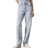 Jean Bleu Femme Calvin Klein Jeans High Rise