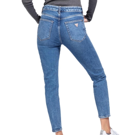 Jean Skinny Bleu Femme Guess Girly