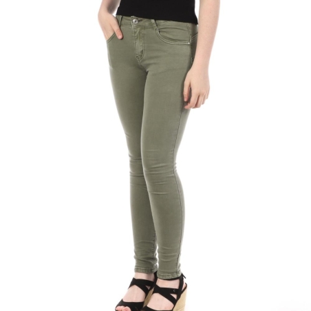 Jean Kaki Femme My Tinas Pantalon Droit 201
