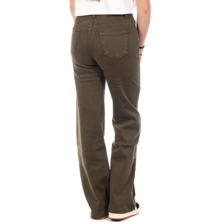 Jean Loose Vert Foncé Femme Monday Premium 1807