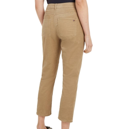 Jean Beige Femme Tommy Hilfiger Corduroy