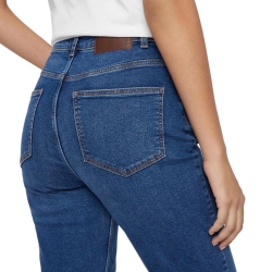 Jean Mom Bleu Femme Pieces Kesia