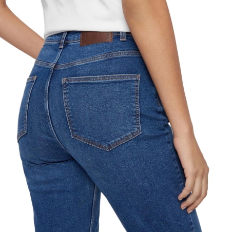 Jean Mom Bleu Femme Pieces Kesia