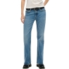 Jean Droit Bleu Femme Superdry Vintage Rise Slim Flare