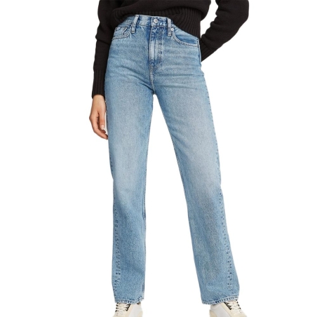 Jean Bleu Femme Calvin Klein Jeans Straight