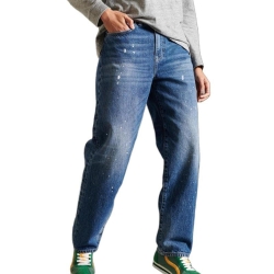 Jean Bleu Femme Superdry Barrel