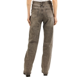 Jean Gris Wide Leg Femme Monday Premium 3255