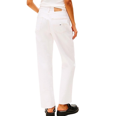 Jean Droit Blanc Femme Tommy Hilfiger Layla