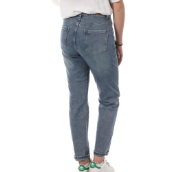 Jean Mom Fit Bleu Femme Monday Premium LW-370
