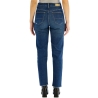 Jean Slim Bleu Foncé Femme Salsa True Cropped