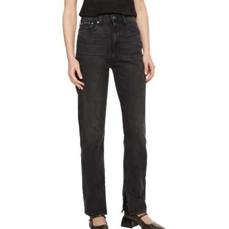 Jean Slim Gris Femme Calvin Klein Jeans Authentic
