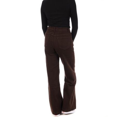 Jean Loose Marron Femme Monday Premium 1887F