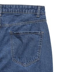 Jean Loose Bleu Femme Vero Moda Asta Straight