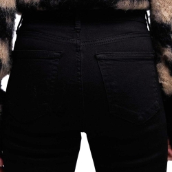 Jean Noir Femme Topshop Jamie Hr Slim