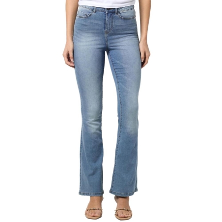 Jean Droit Bleu Femme Noisy May Sallie