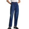 Jean Paper Bag Bleu Femme Pepe jeans Rachel