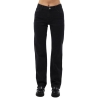 Jean Droit Noir Femme Pieces Kelly
