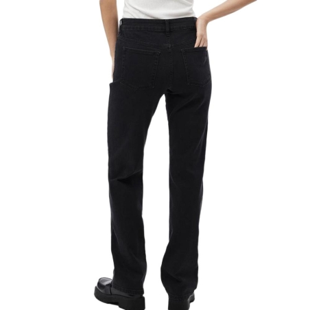 Jean Droit Noir Femme Pieces Kelly
