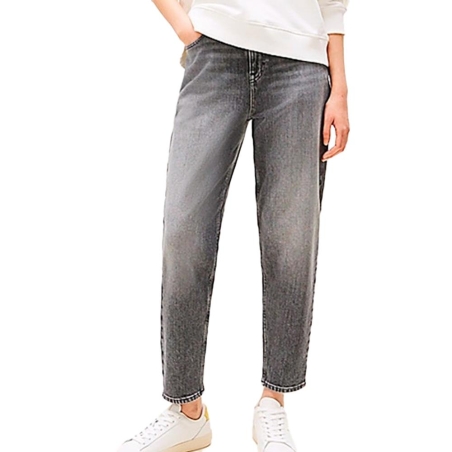 Jean Mom Fuselé Gris Femme Tommy Hilfiger DW0DW20648