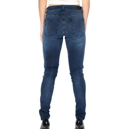 Jean Slim Bleu Foncé Femme Diesel 2017 Slandy