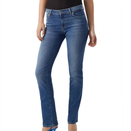 Jean Straight Bleu Femme Vero Moda Straight 10284790