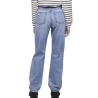 Jean Droit Bleu Femme Pieces Donna