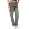 Jean Droit Gris Femme Monday Premium Vintage