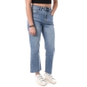 Jean Droit Bleu Femme Monday Premium Droit Denim
