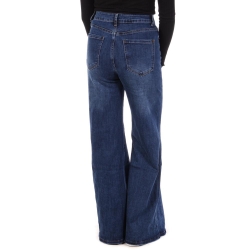 Jean Flare Bleu Femme Monday Premium 652