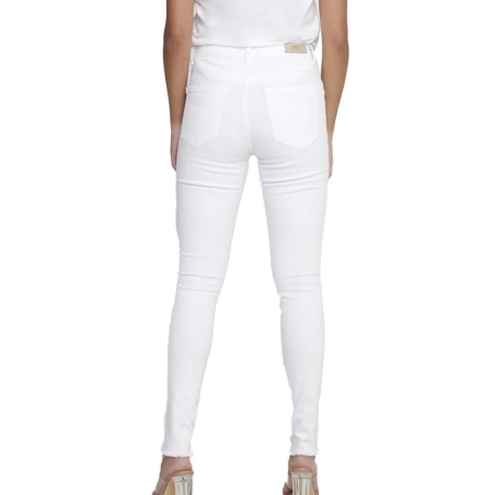Jean Skinny Blanc Femme Only Emel