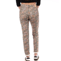 Jean Slim Vert/orange Femme Kaporal CAMIE