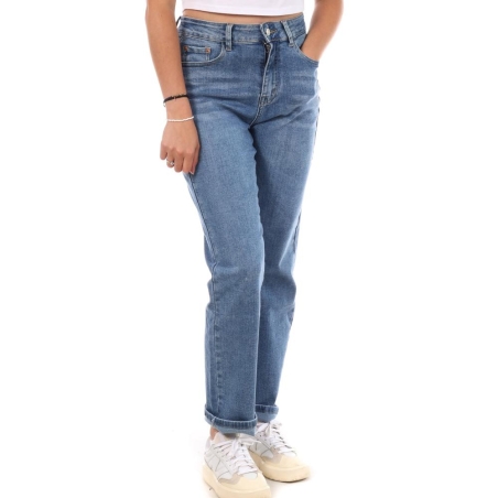 Jean Mom Bleu Femme Monday Premium 388