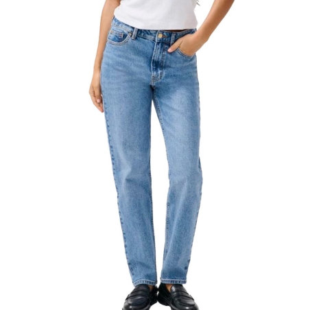 Jean Droit Bleu Femme Only Lemily