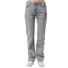 Jean Droit Gris Femme Pieces Kellys