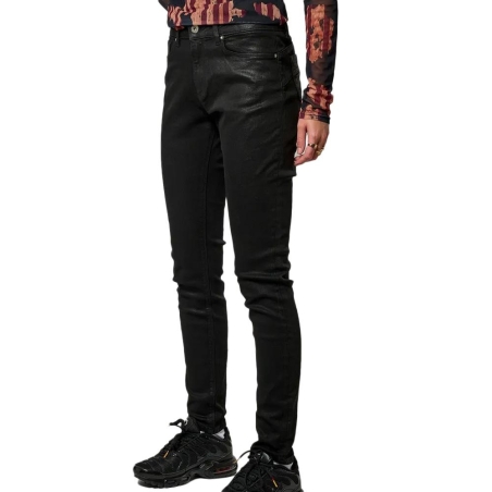 Jean Slim Noir Femme Kaporal Redhbl