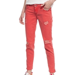 Jean Skinny Rouge Femme Guess Marilyn