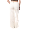 Jean Large Blanc Femme Monday Premium Cordon