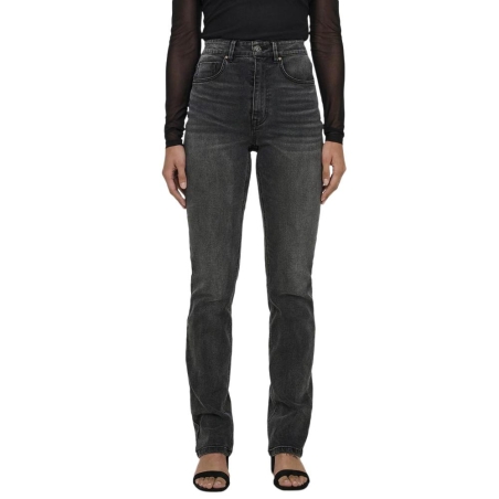 Jean Slim Gris Foncé Femme Only Willow