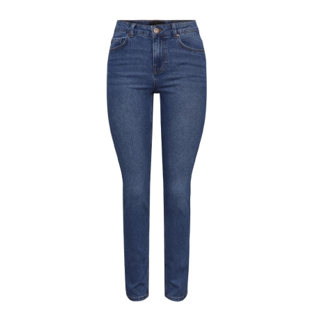 Jean Slim Bleu Femme Pieces Nunna