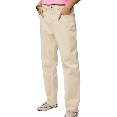 Jean Slim Beige Femme Kaporal Leony