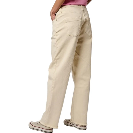 Jean Slim Beige Femme Kaporal Leony
